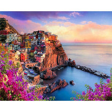 Load image into Gallery viewer, Painting By Numbers On Canvas With Frame Diy Kit For Adults Scenery Drawing Acrylic Paint Oil Picture Of Coloring By Numbers Art