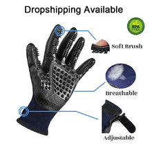 Load image into Gallery viewer, 1 Pair Grooming Glove for Cats Soft Rubber Pet Hair Remover Dog Horse Cat Shedding Bathing Massage Brush Clean Comb for Animals