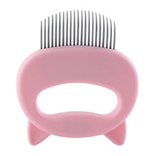 Load image into Gallery viewer, Pet Cat Grooming  Massage Brush with Shell Shaped Handle Hair Remover Pet Grooming Massage Tool  2  2 2 2 1