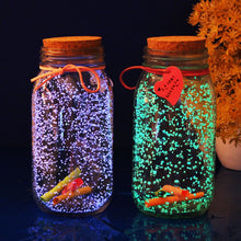 Load image into Gallery viewer, Glow In The Dark 10g Luminous Party DIY Bright Noctilucent Sand Paint Star Wishing Bottle Fluorescent Particles Kid Gift Decor