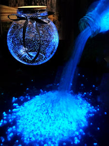 Glow In The Dark 10g Luminous Party DIY Bright Noctilucent Sand Paint Star Wishing Bottle Fluorescent Particles Kid Gift Decor